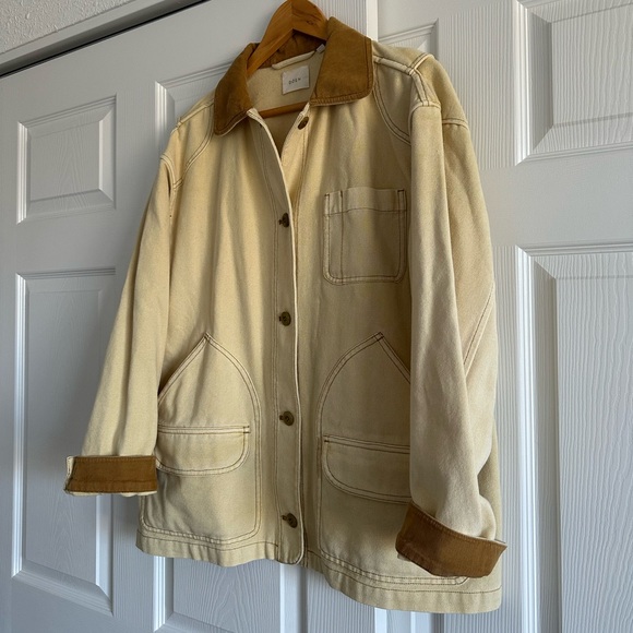 Doen Pascual Barn Jacket in Straw - Picture 4 of 4